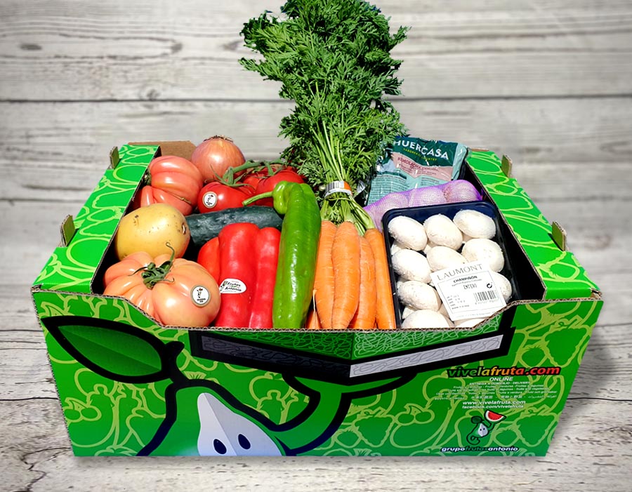 caja de verduras a domicilio