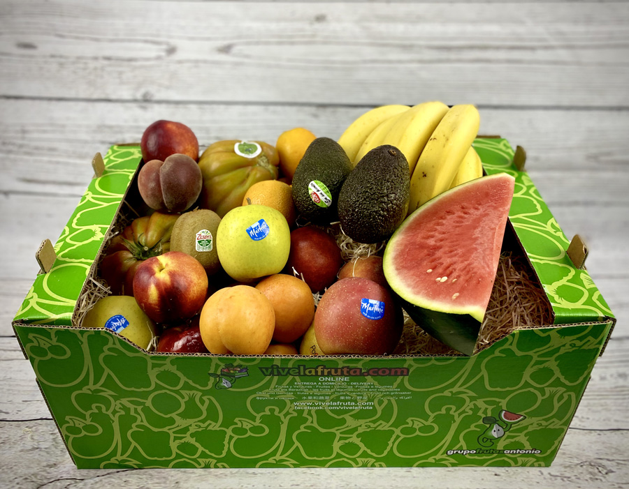 cesta de fruta para regalo