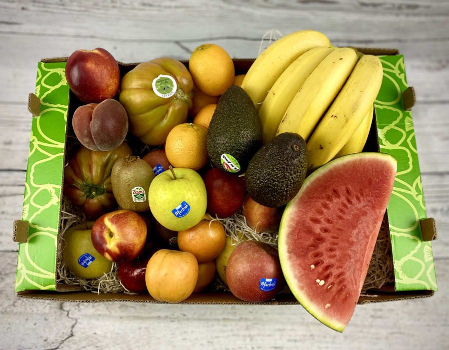 cesta de frutas para regalar