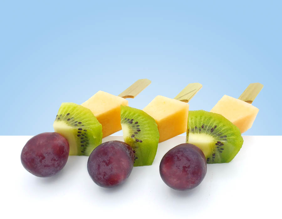 pinchos de fruta fresca para eventos empresas