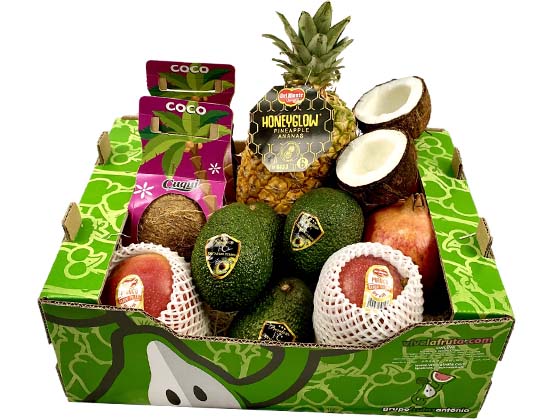cajas de fruta para regalar gourmet