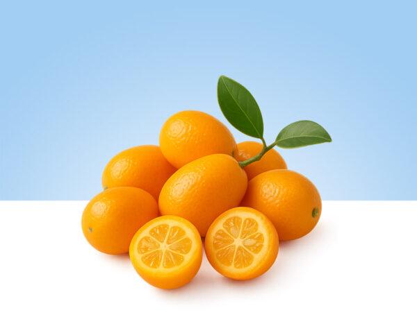 Kumquats frescos en bandeja de 250 gramos