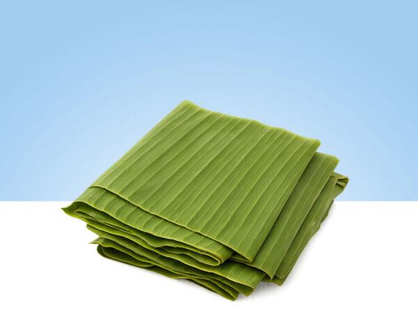 Hojas de plátano frescas en formato de 500 gramos