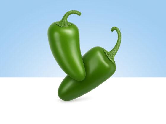 Jalapeños verdes frescos en formato de 300 gramos